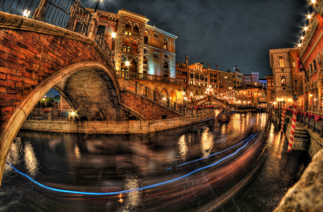 HDR - 運河の夜景